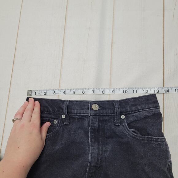 Abercrombie & Fitch the skinny high rise jeans black regular 25 - Picture 6 of 8